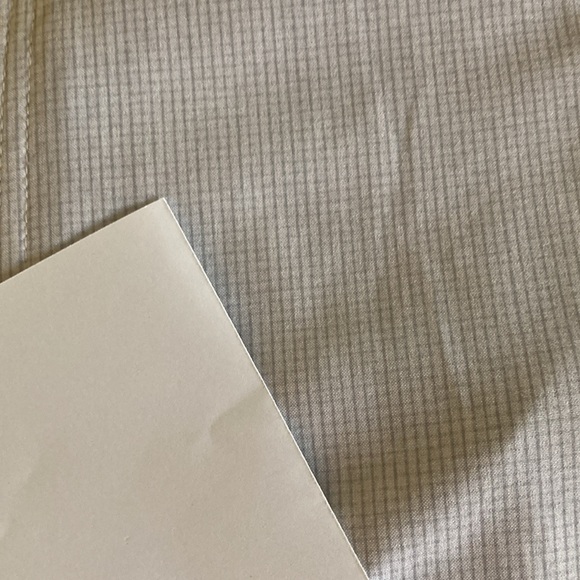 Men’s Callaway white gray blue plaid flat front chino shorts size 56 - NWT - Picture 9 of 9